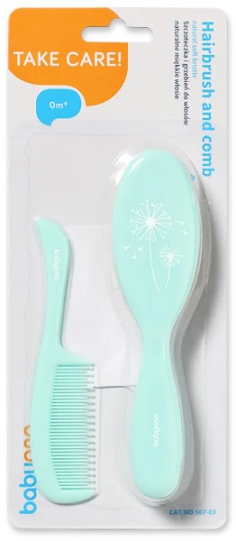 Щетка и Расческа Детская BABYONO 0м+ арт.567/03