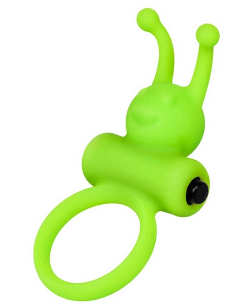 Эрекционное кольцо на пенис A-Toys by TOYFA зеленый 4627152613535