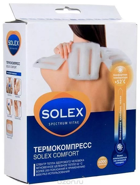 Грелка солевая большая Термокомпресс Solex Comfort
