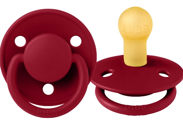 Пустышка латексная 0м+ Bibs De Lux Ruby арт.1110263