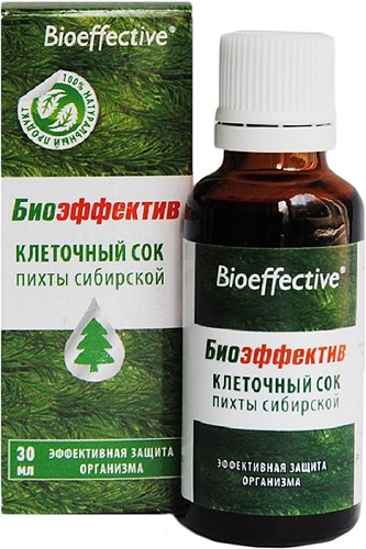 Bioeffective Клеточный сок пихты сибирской 30 мл
