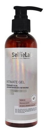 Гель для интимной гигиены нежный SelfieLab 200мл