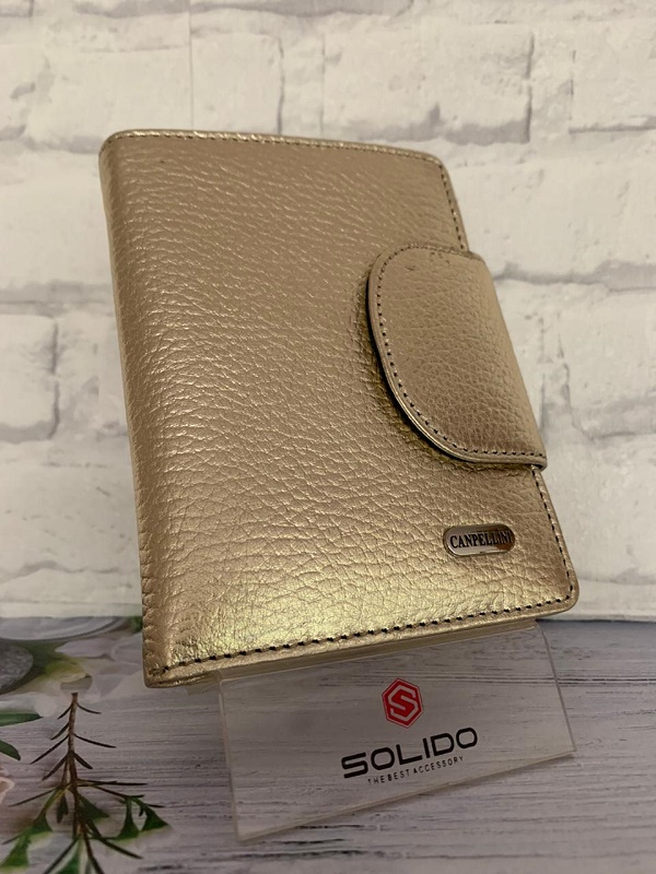 Кошелек Женский CANPELLINI 60 Золотистый ( Турция ) #