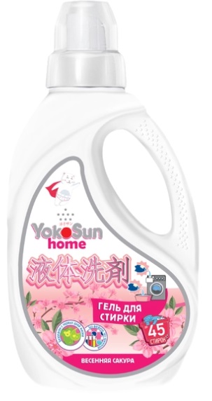 Гель для стирки Весенняя Сакура 1л YOKOSUN