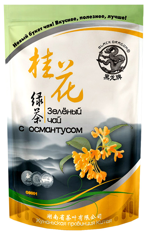 Blac Dragon Чай Зеленый с османтусом 100г