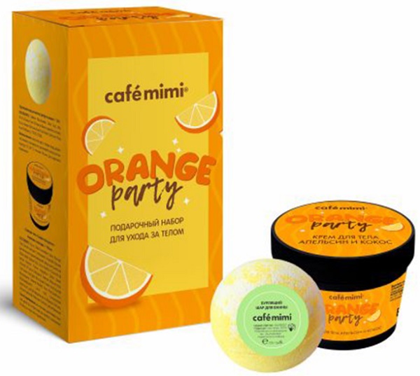 CAFE MIMI подарочный набор Orange Party