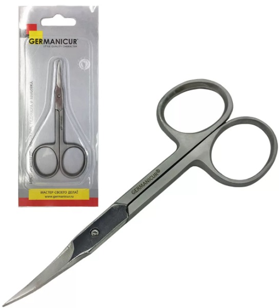 Ножницы маникюрные GERMANICUR GM-103-01 MATT арт.37303