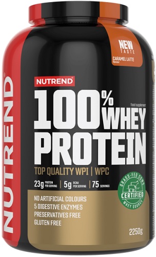 Nutrend Whey Protein Карамель латте 2250г