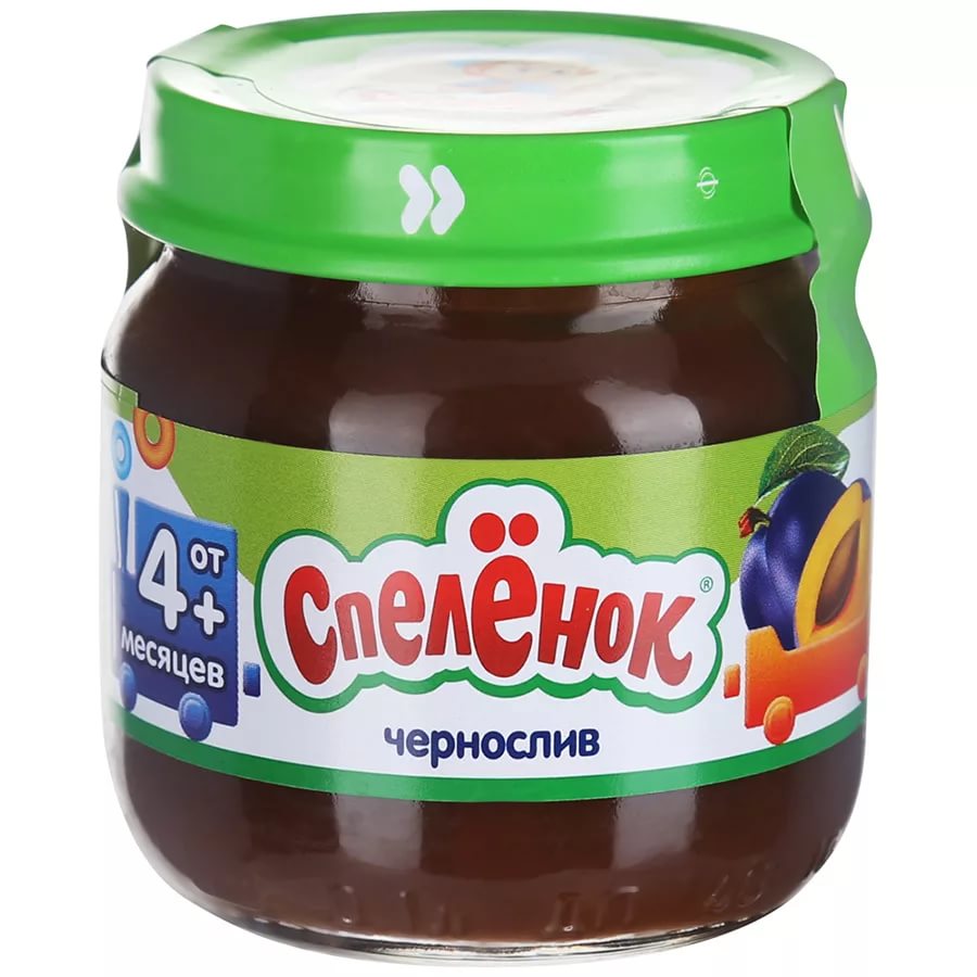 С пеленок  Пюре чернослив  80гр.с 4 мес  Для детского питания.