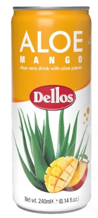Напиток Aloe Vera Drink Mango 240мл ж/б