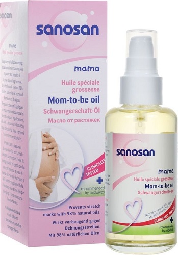 SANOSAN Mama Масло от растяжек в период беременности 100мл