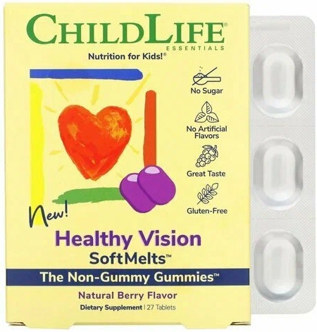 ChildLife Витамины для глаз №27 жев.таб.Ягода &