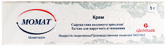 Момат крем 5 г ( мометазон )