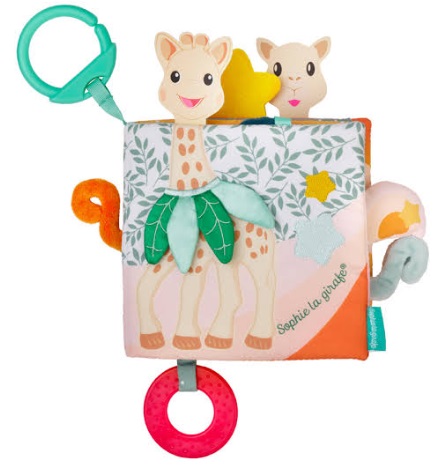Книга приключений 6м+ Жираф Софи Vulli SOPHIE LA GIRAFE ref.850804 В подарочной упаковке
