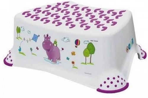 Подставка для ног детская KEEEPER Tomek Hippo white
