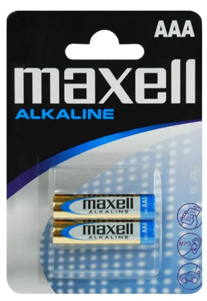 Батарейка MAXELL AAA Alkaline ( 2 шт ) 3V арт.04 LR3