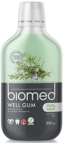 Ополаскиватель для полости рта BIOMED 500 мл Well gum