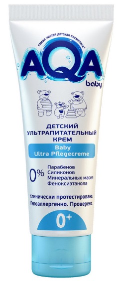 AQA baby Детский ультрапитательный крем 75мл
