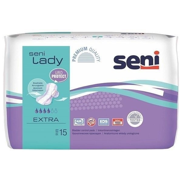 Прокладки Урологические Женские SENI Lady Extra 15 шт
