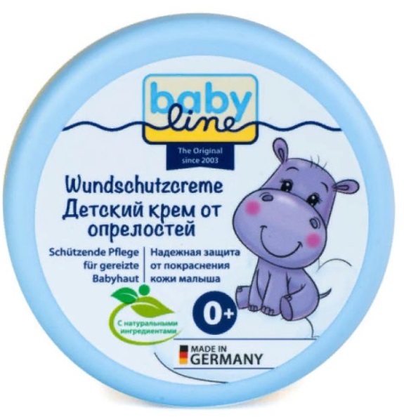 BABY LINE Крем от прелостей под подгузник с Минлдальным маслом 150 мл