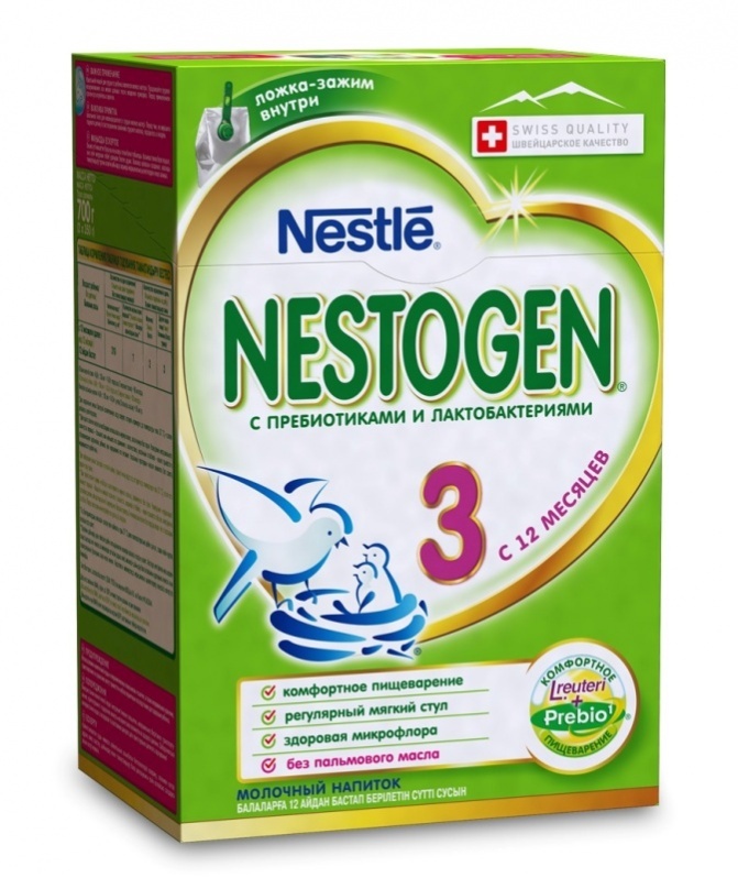 Нестожен 3 350г Детский молочный напиток с лактобактериями с 12месяцев Nestle