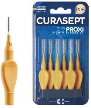 Межзубные щетки CURASEPT Proxi P08 оранжевый (6шт)