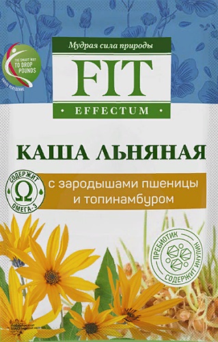 Fit Effectum Каша Льняная с зародышами пшеницы и топинамбуром 25г