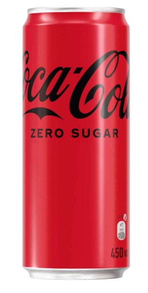 Coca - Cola Classic Zero 0,45 л без сахара газированный ж/б