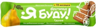 Фрутилад Батончик Я буду! Груша 15г с 12мес