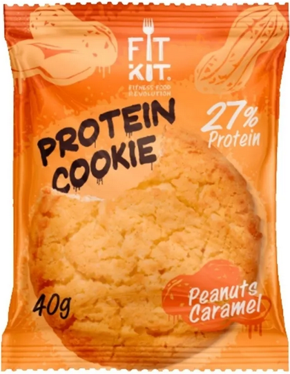 Fit KitПротеиновое Печенье Арахис карамель 40г.