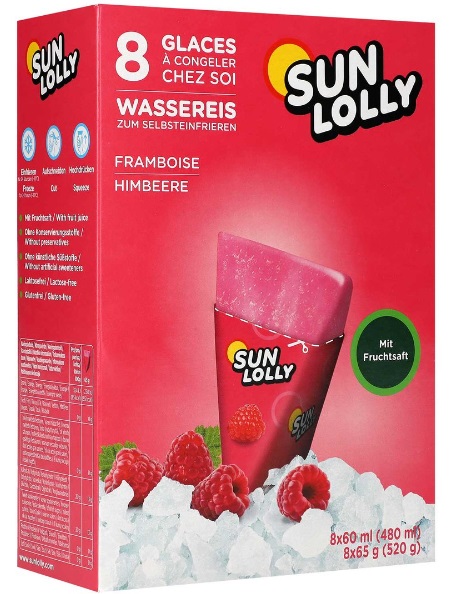 Мороженое Sun Lolly Малина 65г