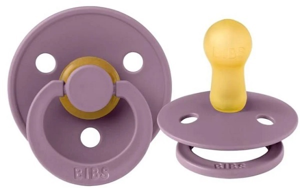 Пустышка латексная 6м+ Bibs Mauve арт.200300