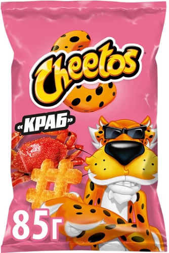 Чипсы Читос Краб 85г кукурузные  &