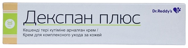 Декспан Плюс крем 30 г ( декспантенол 5 %, аллантоин 0,5 %,масло ши 2 % )