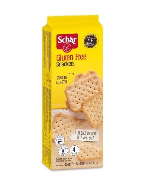 Dr.Schar Gluten Free Snackers  Крекеры без глютена 115.0