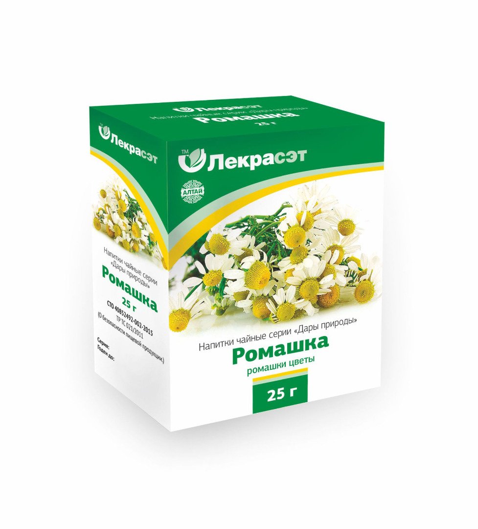Лекрасэт Ромашка трава 25г 