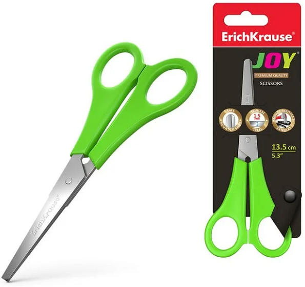 Ножницы ErichKrause Joy 13,5 см арт.15033