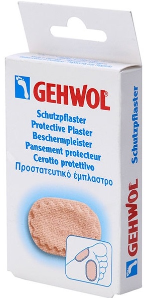 GEHWOL Овальный защитный пластырь (Schutzpflaster oval)  GH26110 (в упаковке 4шт)