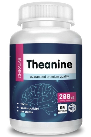 Chikalab L-теанин 200мг 60капс  &