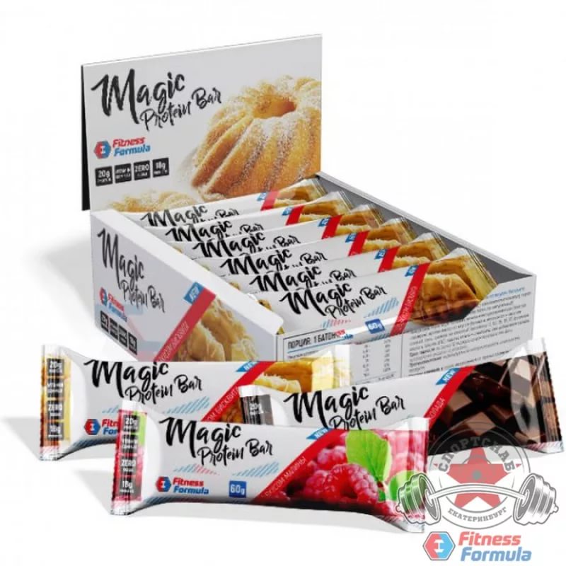 Magic Protein Bar батончик 60.0 (Яблочный штрудель) Fitness Formula