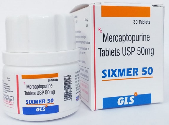 Сиксмер 50 табл. 50 мг №30 ( меркаптопурин ) ( GLS Pharma, Индия )