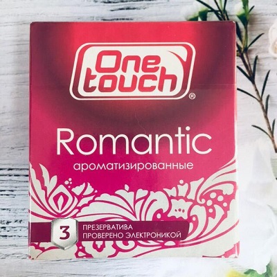 Презервативы ONE TOUCH Romantic 3шт Ароматизированные