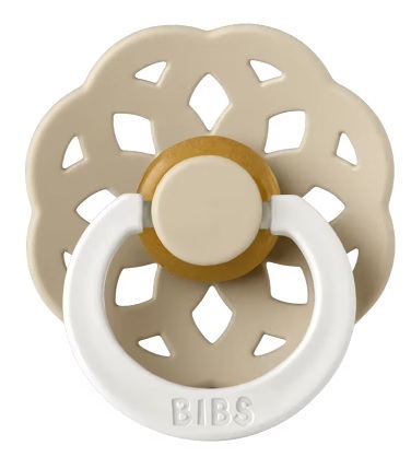 Пустышка латексная ночная 0м+ Bibs Boheme Glow Vanilla арт.210257