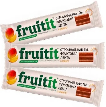 Fruit It Фруктовая лента Манго 25г Правильные Сладости