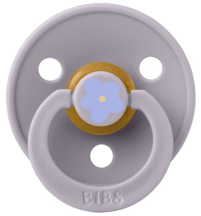 Пустышка латексная 6м+ Bibs Studio Pacifier Colour Jasmine разм.2 Fossil Grey арт.20017303