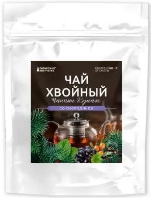 Сибирская Клетчатка Хвойный чай с Смородиной 100г