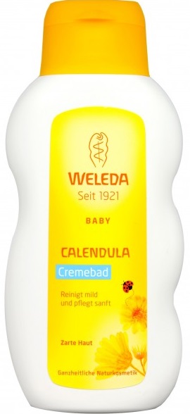 Детское молочко для купания с Календулой для тела 200 мл WELEDA