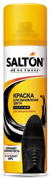 SALTON Краска для замшевой кожи Черный 250 мл