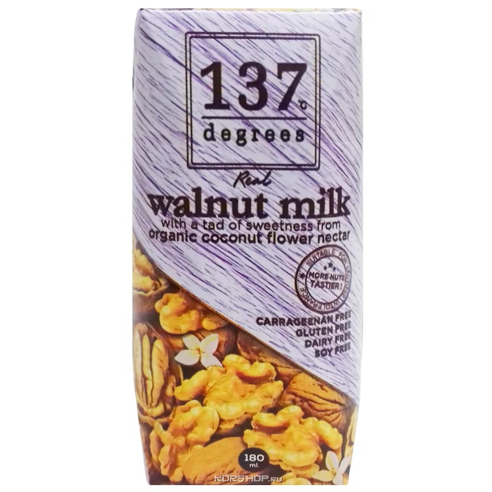 137 Degrees Молоко из грецкого ореха 180 мл