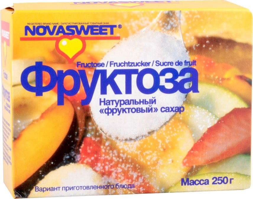 Nowasweet Фруктоза 250г Натуральный фруктовый сахар